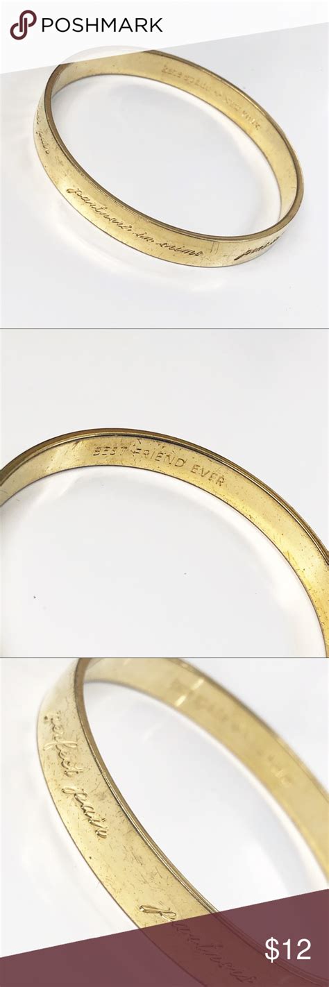 kate spade gold bangle|kate spade best friend bangle.